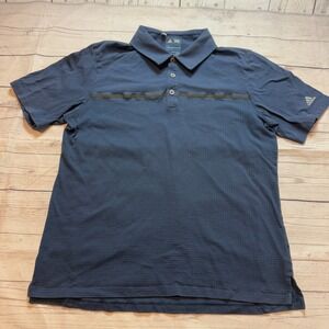 Adidas Climacool Blue Golf Polo Shirt Men's Size Medium